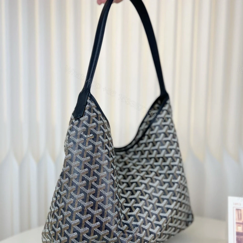 View 7 of 高仿Goyard*Hobo系列BOHEMER單肩子母手袋黑色免檢版