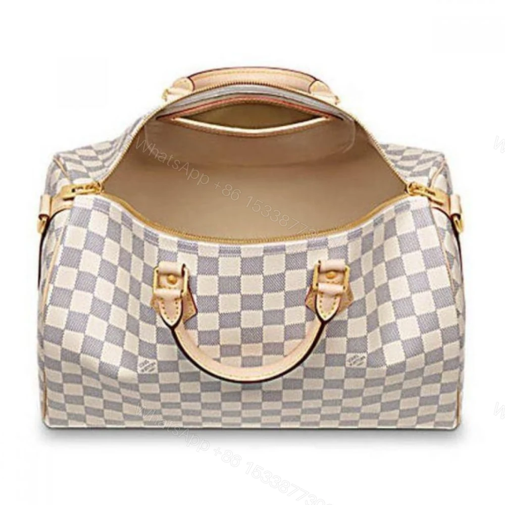View 2 of Louis Vuitton Speedy Bandouliere 35 White 35cm N41372