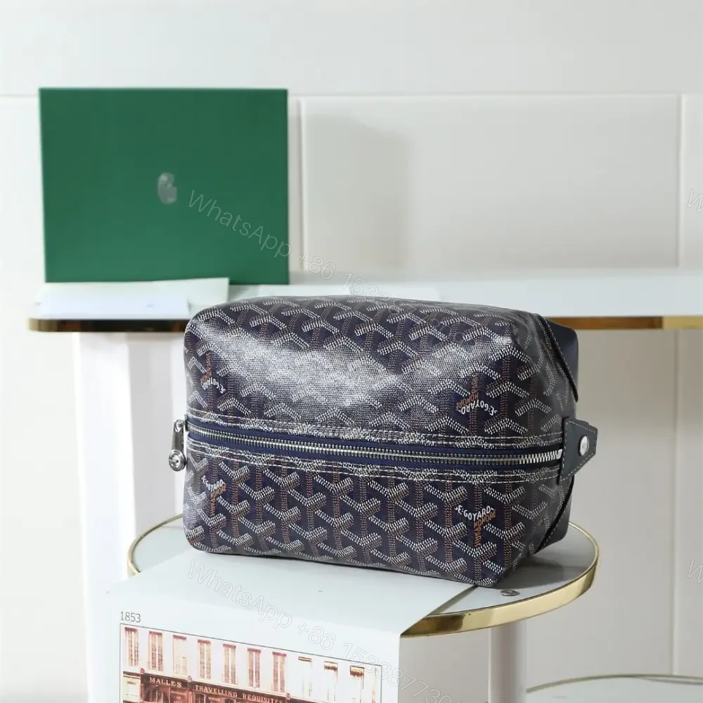 View 2 of 高仿Goyard*BOEING3旅行洗漱包化妝包深藍免檢版