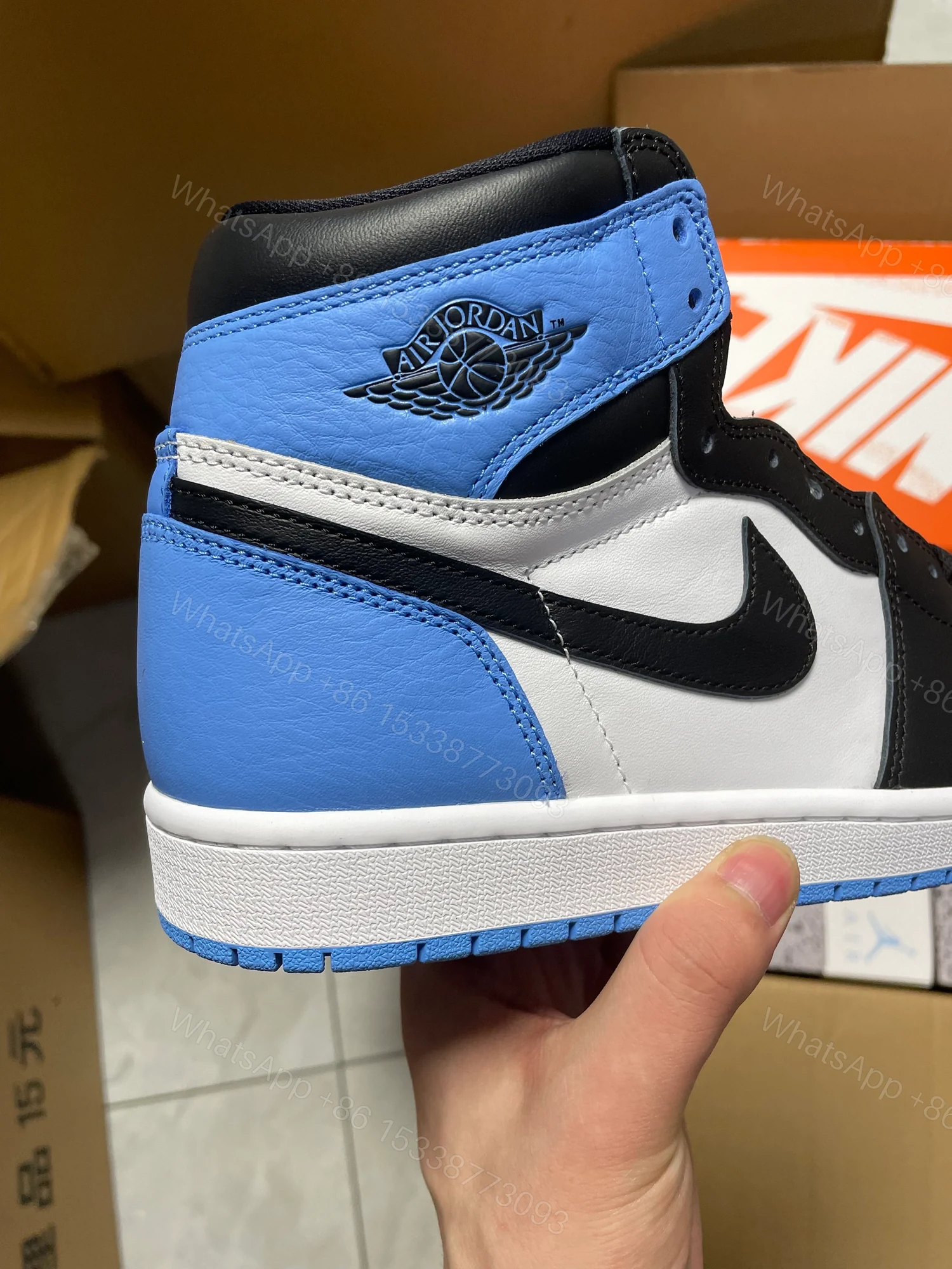 View 3 of Jordan 1 Retro High OG UNC Toe