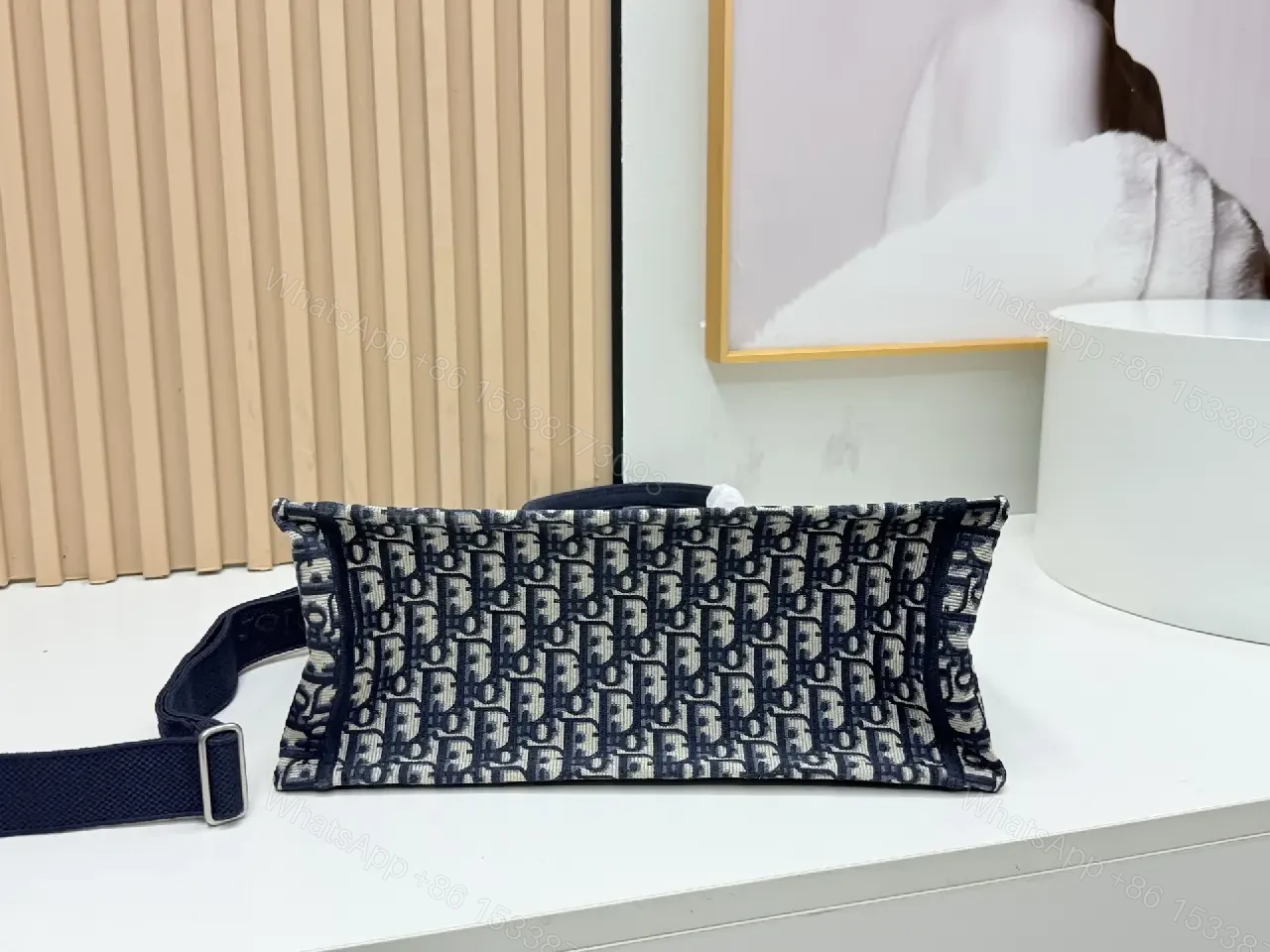 View 7 of Structured Pattern Tote: Bold Texture, Luxe Craft, Everyday Carry