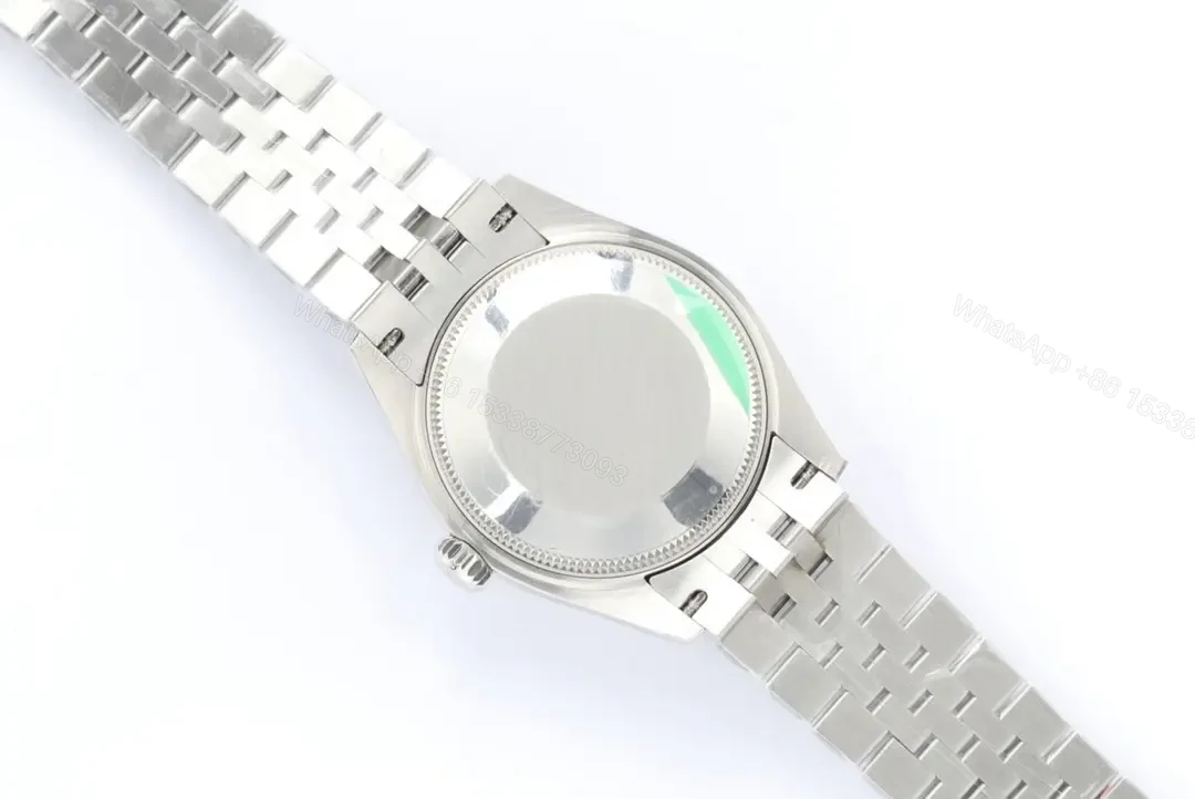 View 8 of Rolex Datejust 31 Stainless Steel Fluted Jubilee Silver – Diamond Dial 178274-0018