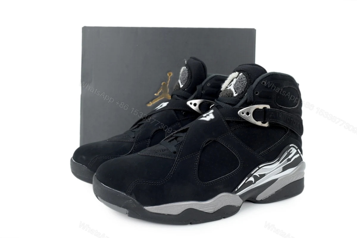 View 6 of Air Jordan 8 Retro 'Chrome' 305381-003