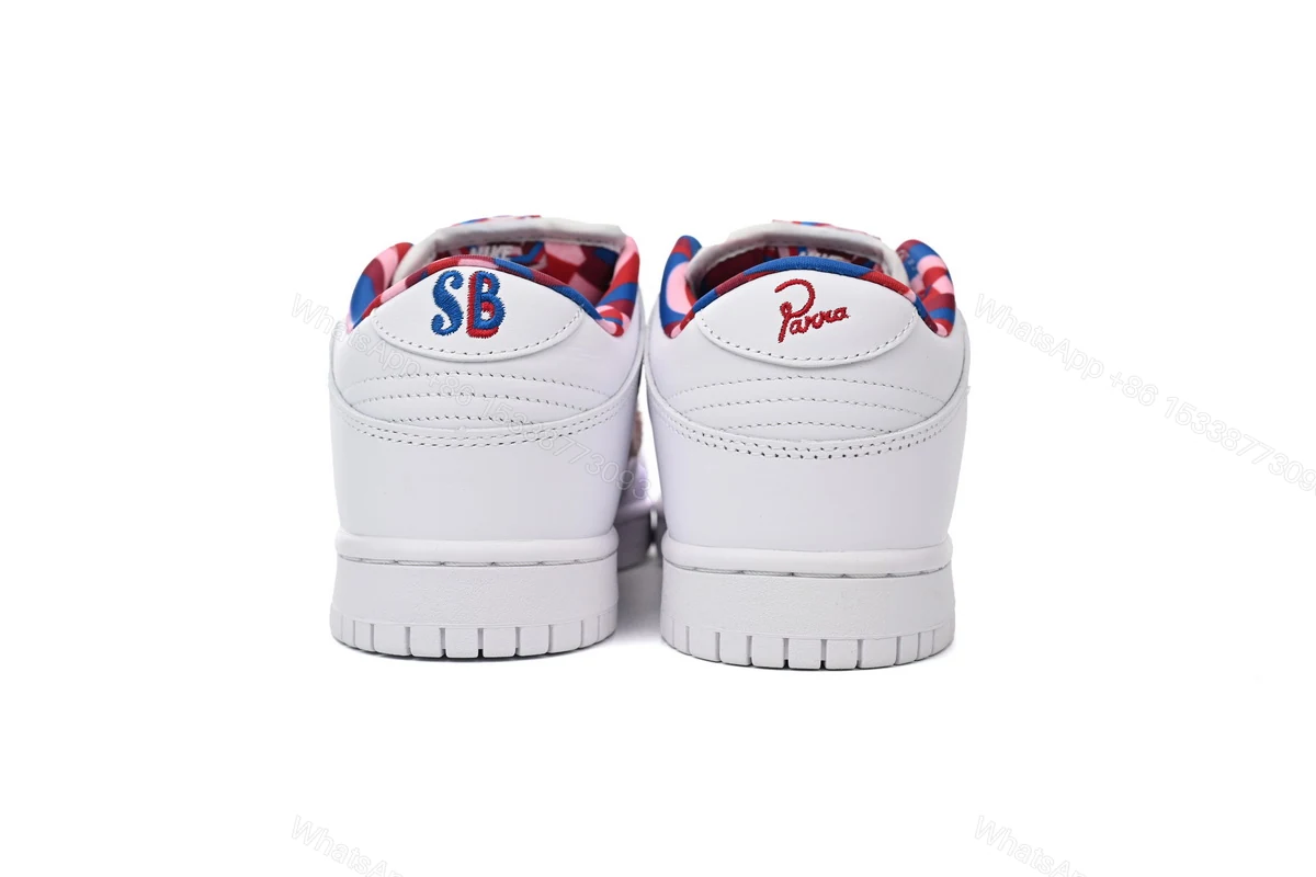 View 9 of Parra Nike SB Dunk Low OG White CN4504-100