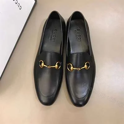 View 6 of GUCCI BRIXTON HORSEBIT-DETAILED LEATHER COLLAPSIBLE-HEEL LOAFERS – LDG013