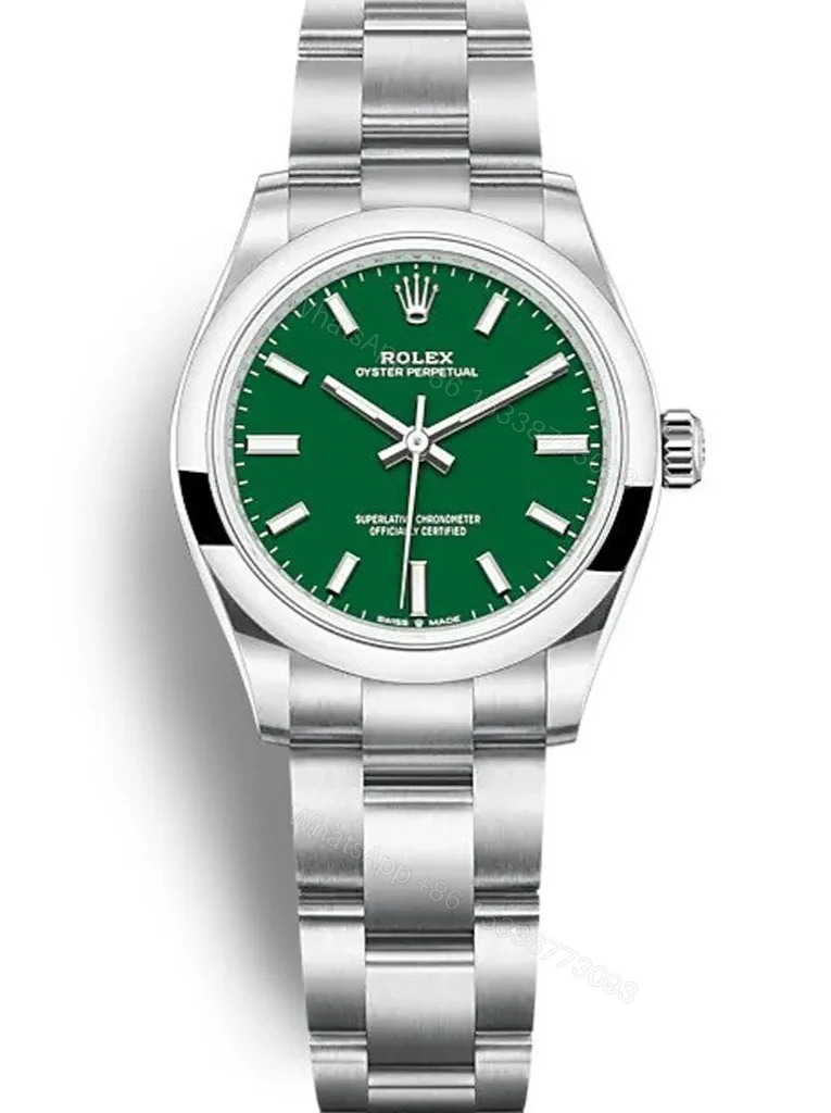 Replica Rolex Oyster Perpetual Lady Green Dial 277200 31 mm — view 1