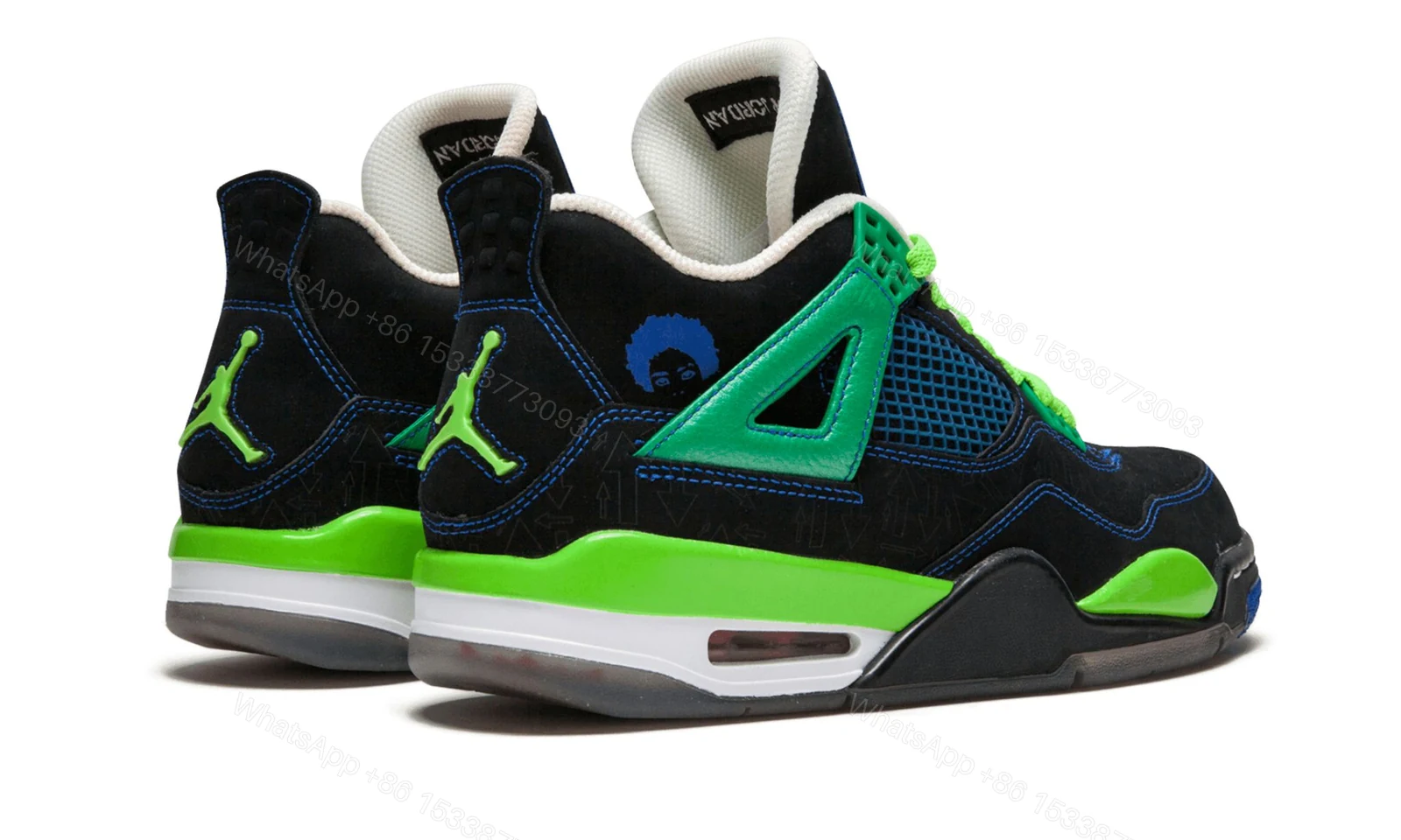 View 3 of Air Jordan 4 Retro Doernbecher 308497-015