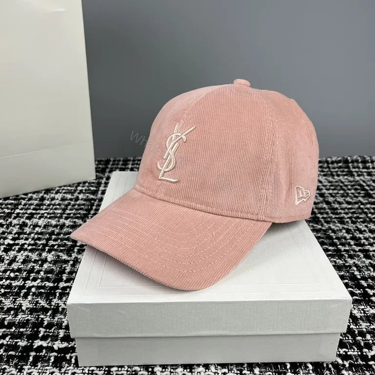 View 6 of Corduroy YSL-Inspired Cap: Subtle Luxury, All-Day Comfort