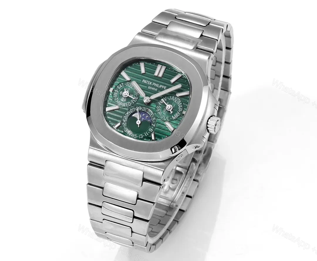 View 3 of Patek Philippe Green Nautilus Watch