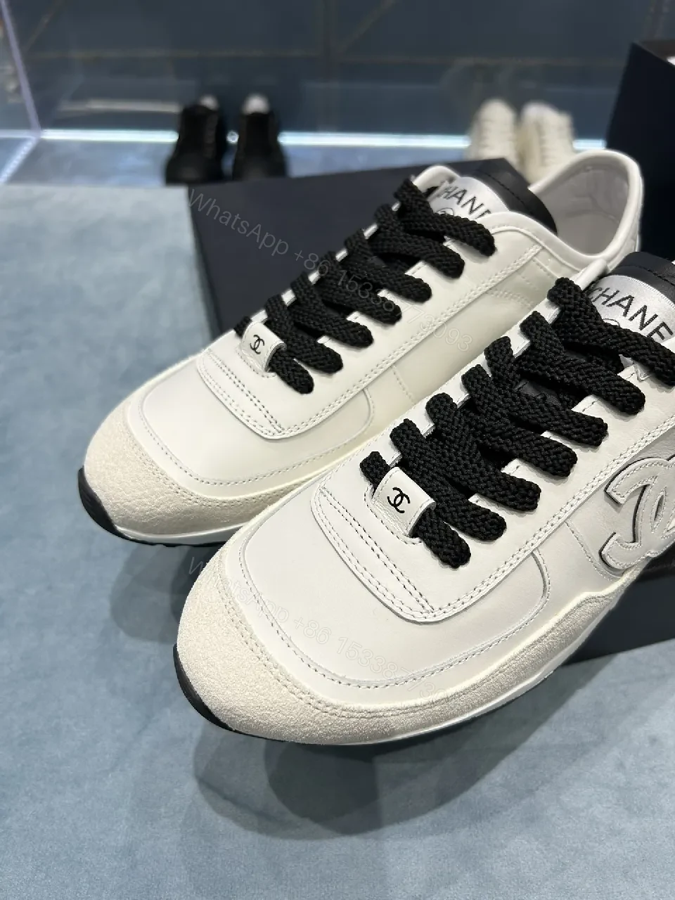 View 7 of White Leather Sneaker, Minimalist Luxe, All-Day Comfort, Premium Streetwear Sneaker
