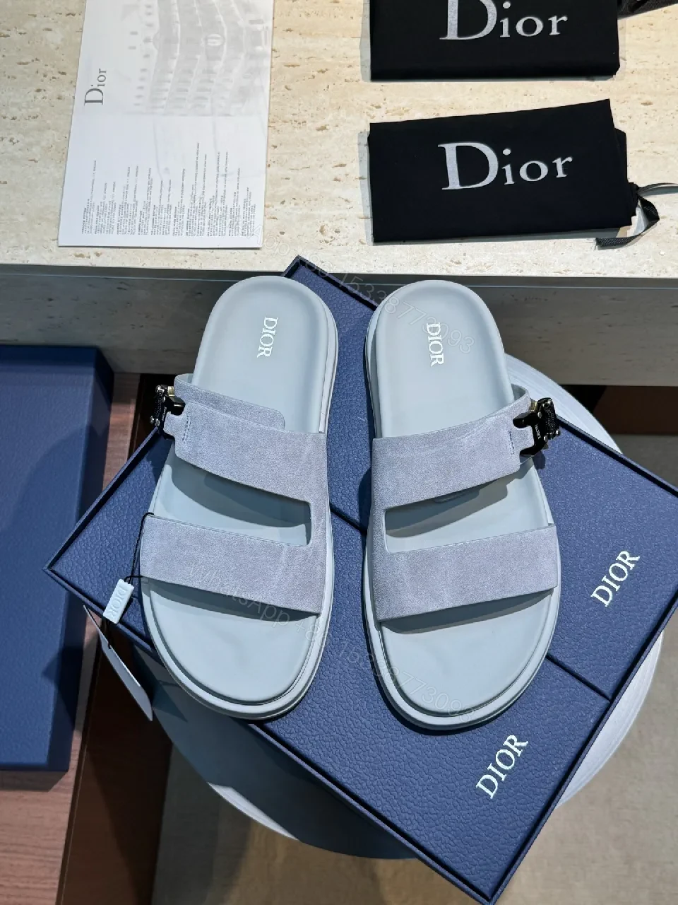 View 6 of Modern Edge Suede Sandals – Contoured Comfort, Luxe Platform