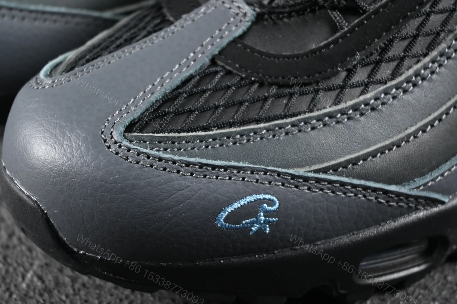 View 5 of Nike Air Max 95 SP Corteiz Aegean Storm