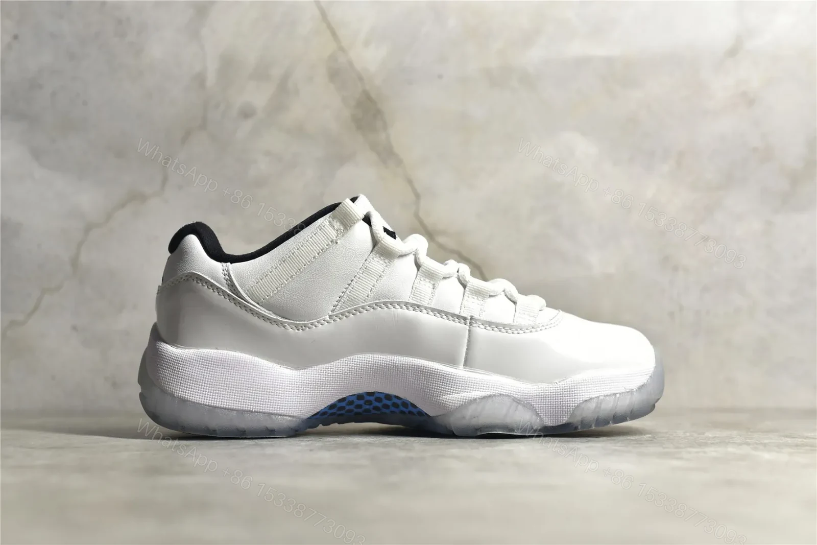 View 3 of Air Jordan 11 Retro Low “Legend Blue” Replica