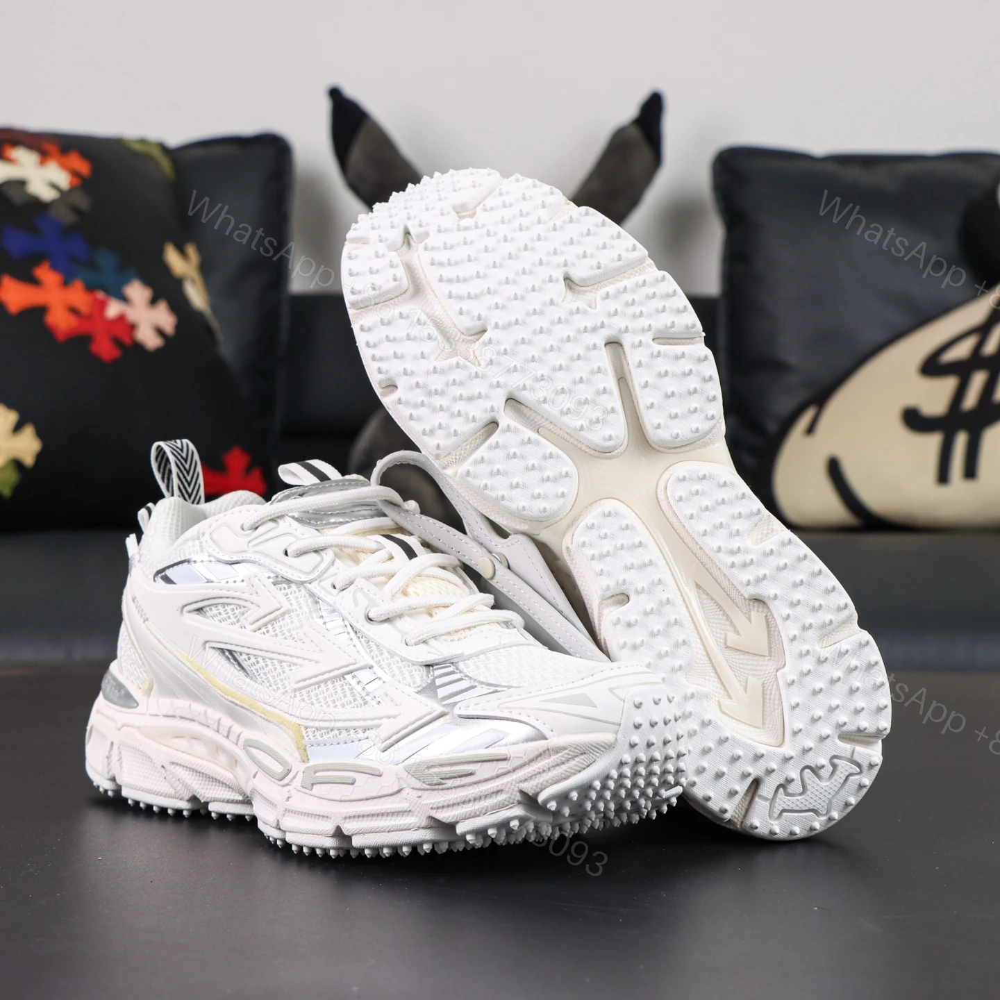 View 3 of Off White Be Right Back White Reps