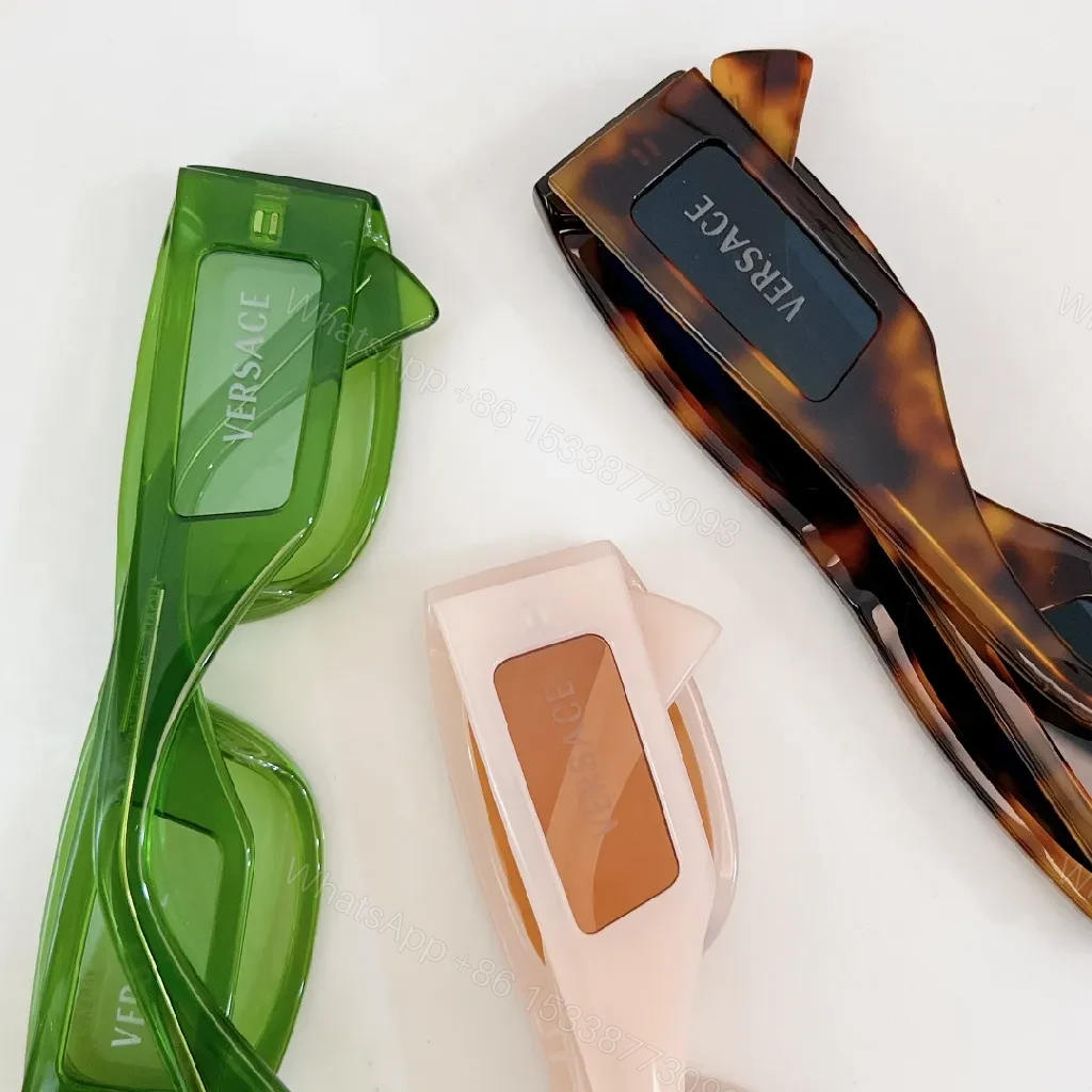 View 4 of Contemporary Tortoise Acetate Sunglasses with Subtle Branding