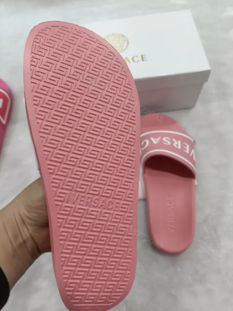 View 4 of Textured Pink Slides: Bold Branding, Everyday Luxury