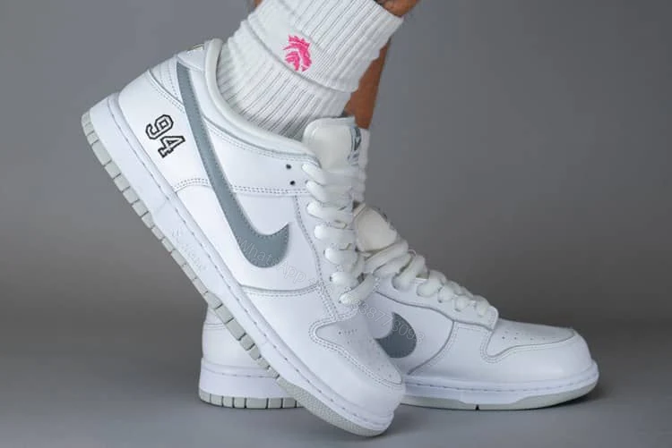 View 2 of FIRST COPY NIKE SB DUNK SUPREME 84 OG GREY FOR MEN