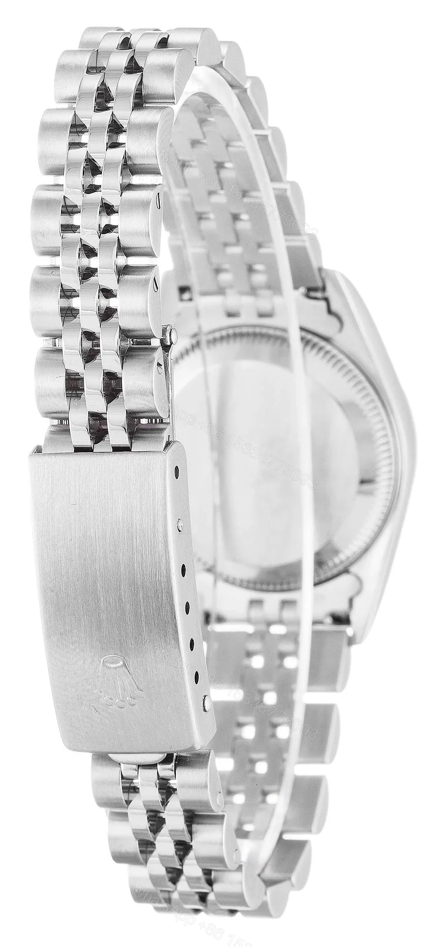 View 3 of Replica Rolex Oyster Perpetual Lady Silver Dial 76094 26 mm