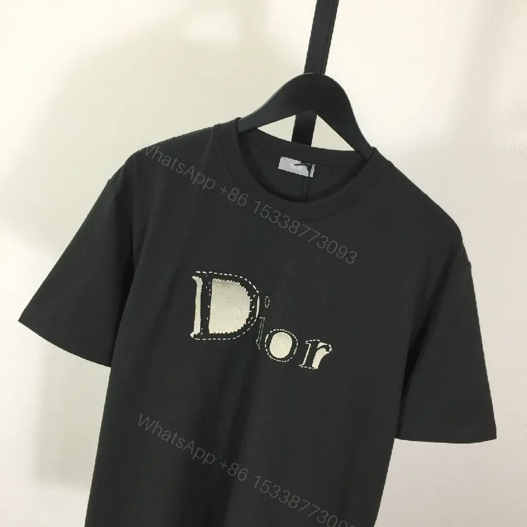 View 5 of Bold Logo Graphic Tee - Modern Casual Luxury Shirt