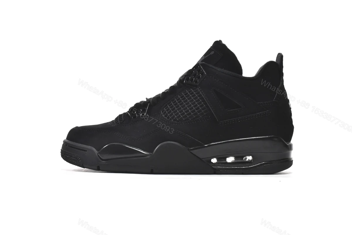 View 15 of Air Jordan 4 Retro “Black Cat” CU1110-010(Top Quality)