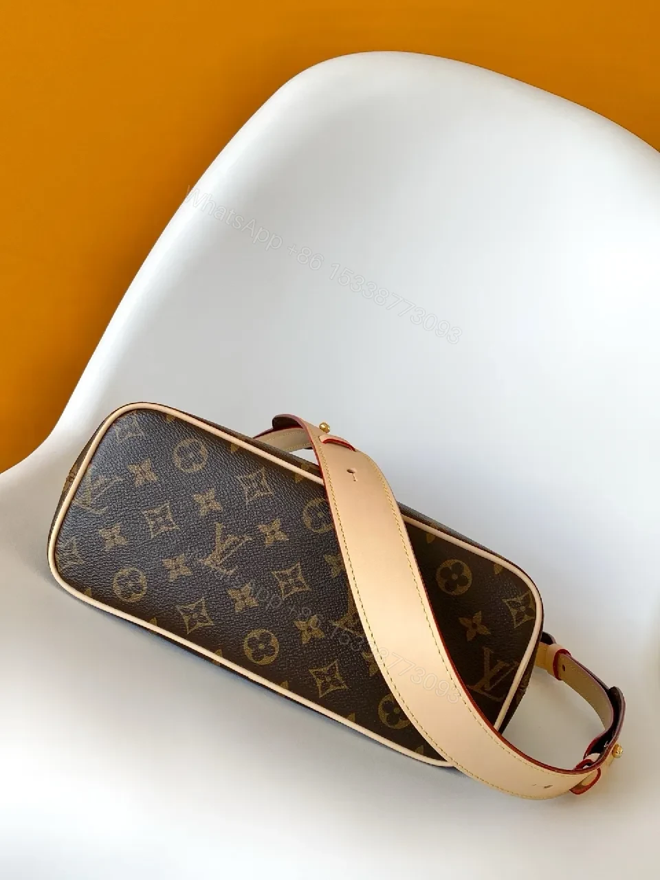 View 2 of Monogram Canvas Satchel: Luxe Everyday, Crossbody Ready