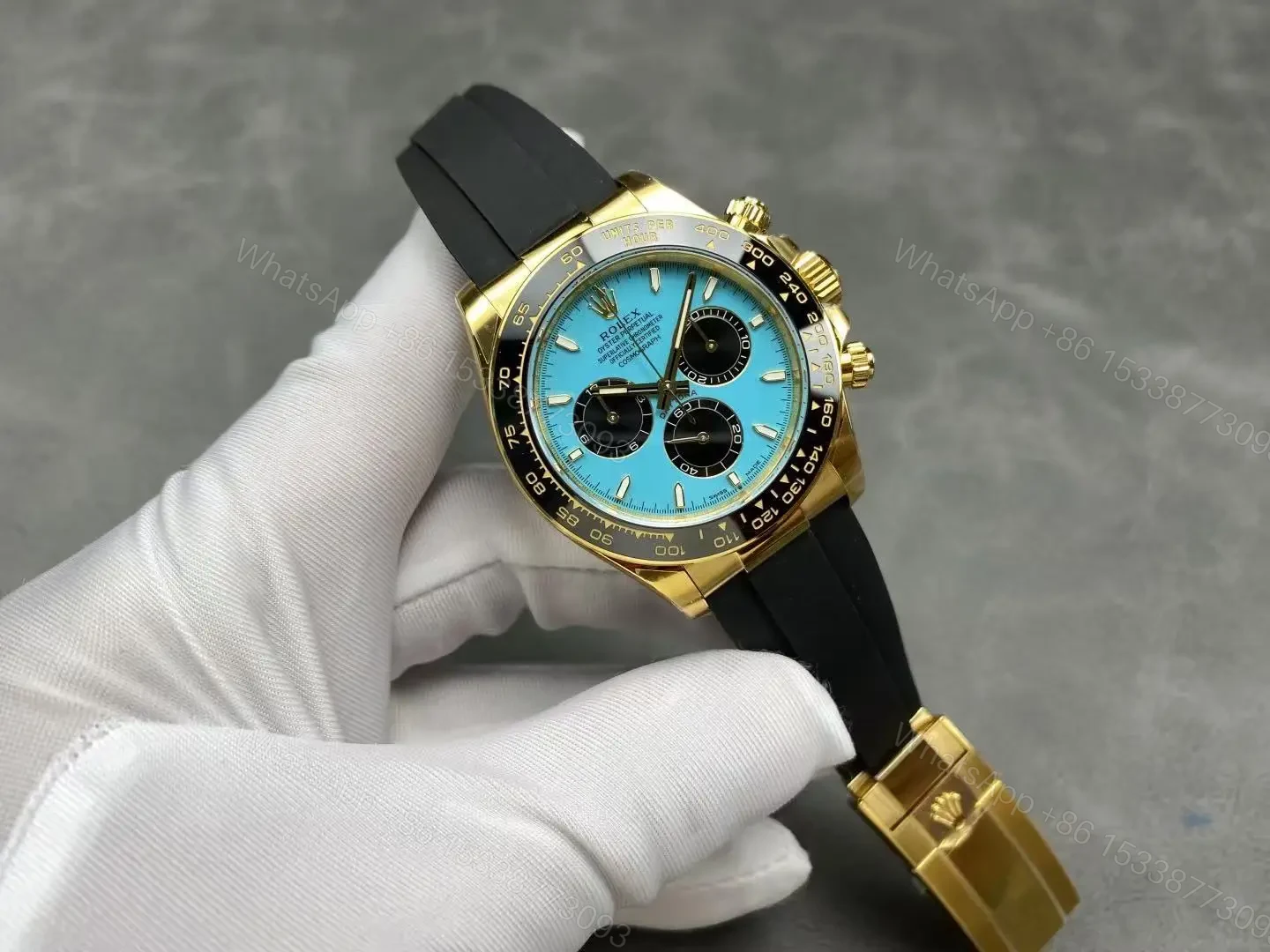 View 7 of Superclone Rolex Daytona 40 mm 126518LN Tiffany Dial