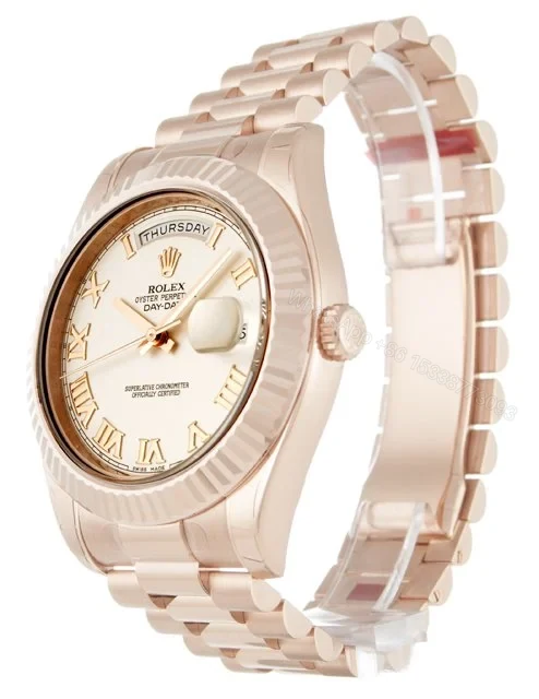View 2 of Replica Rolex Day-Date II Ivory Dial 218235 40 mm