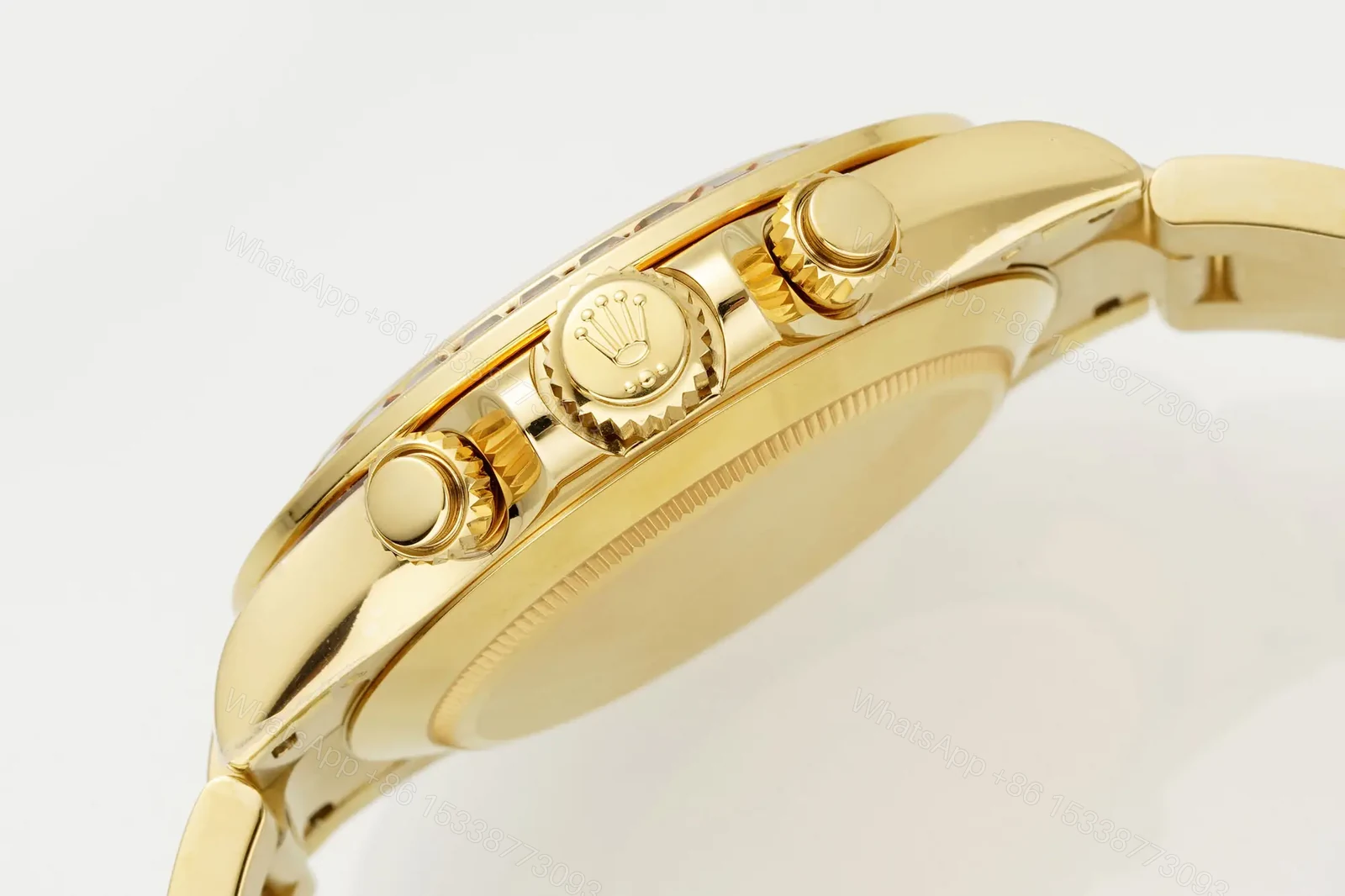 View 6 of Rolex Daytona 116578SACO Yellow Gold Diamond Pumpkin Dial Watch RLX-DAY-116578SACO-40-DIA