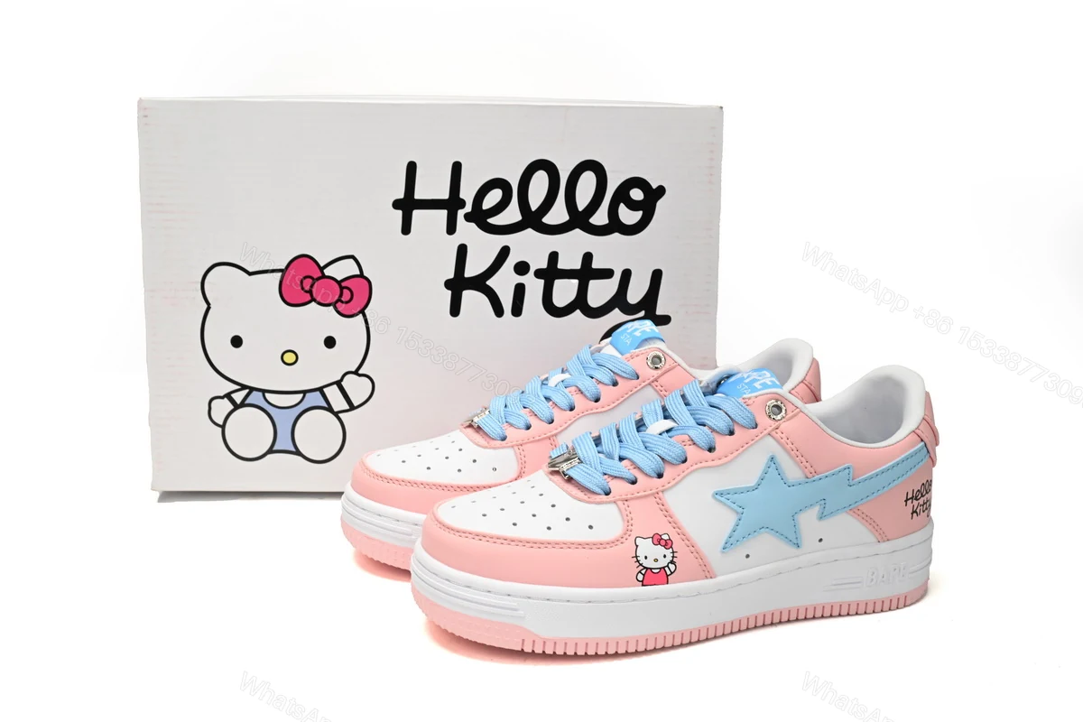 Bape hello kitty shoes reps — view 2
