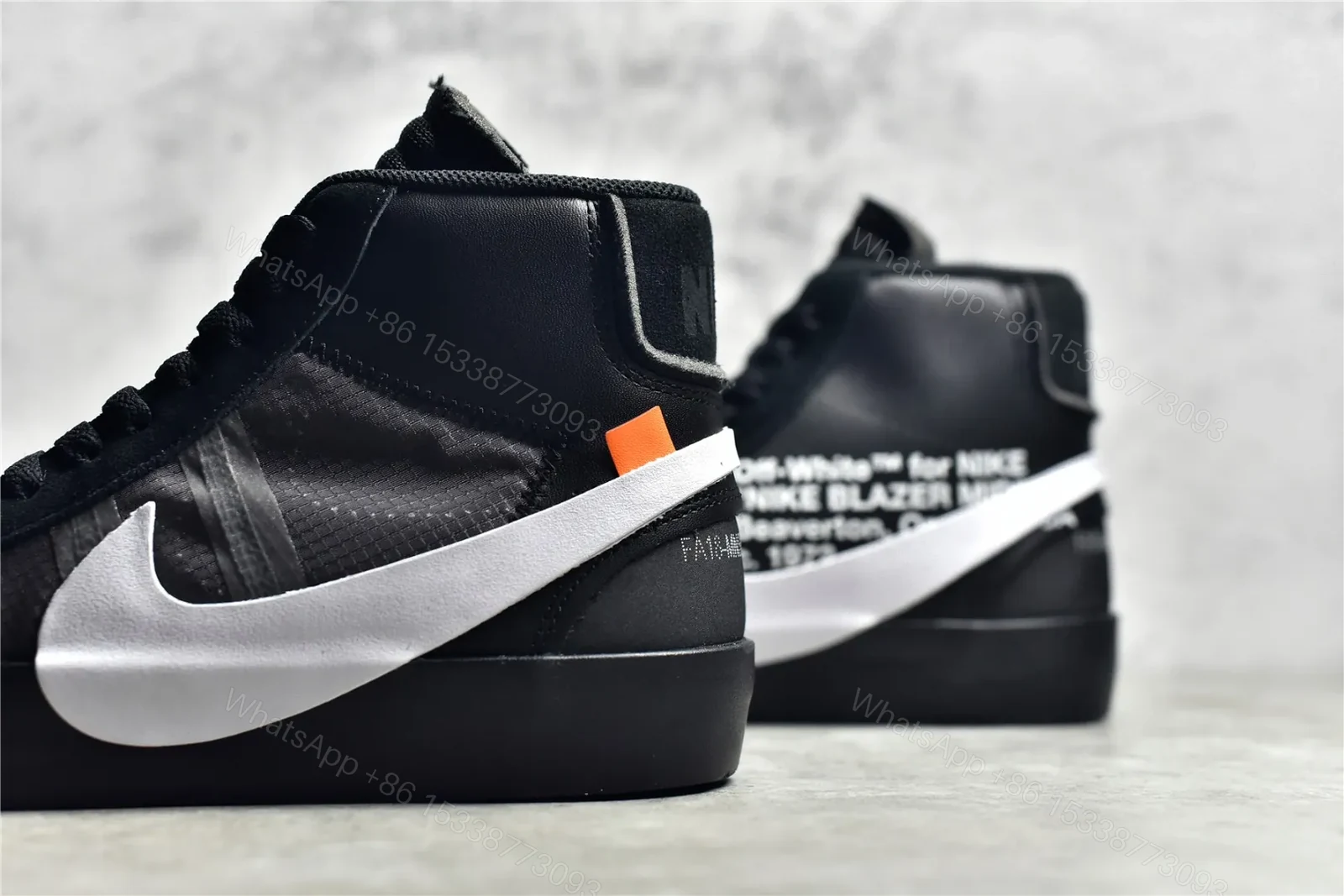 View 4 of OFF WHITE NIKE BLAZER MID “Grim Reaper”