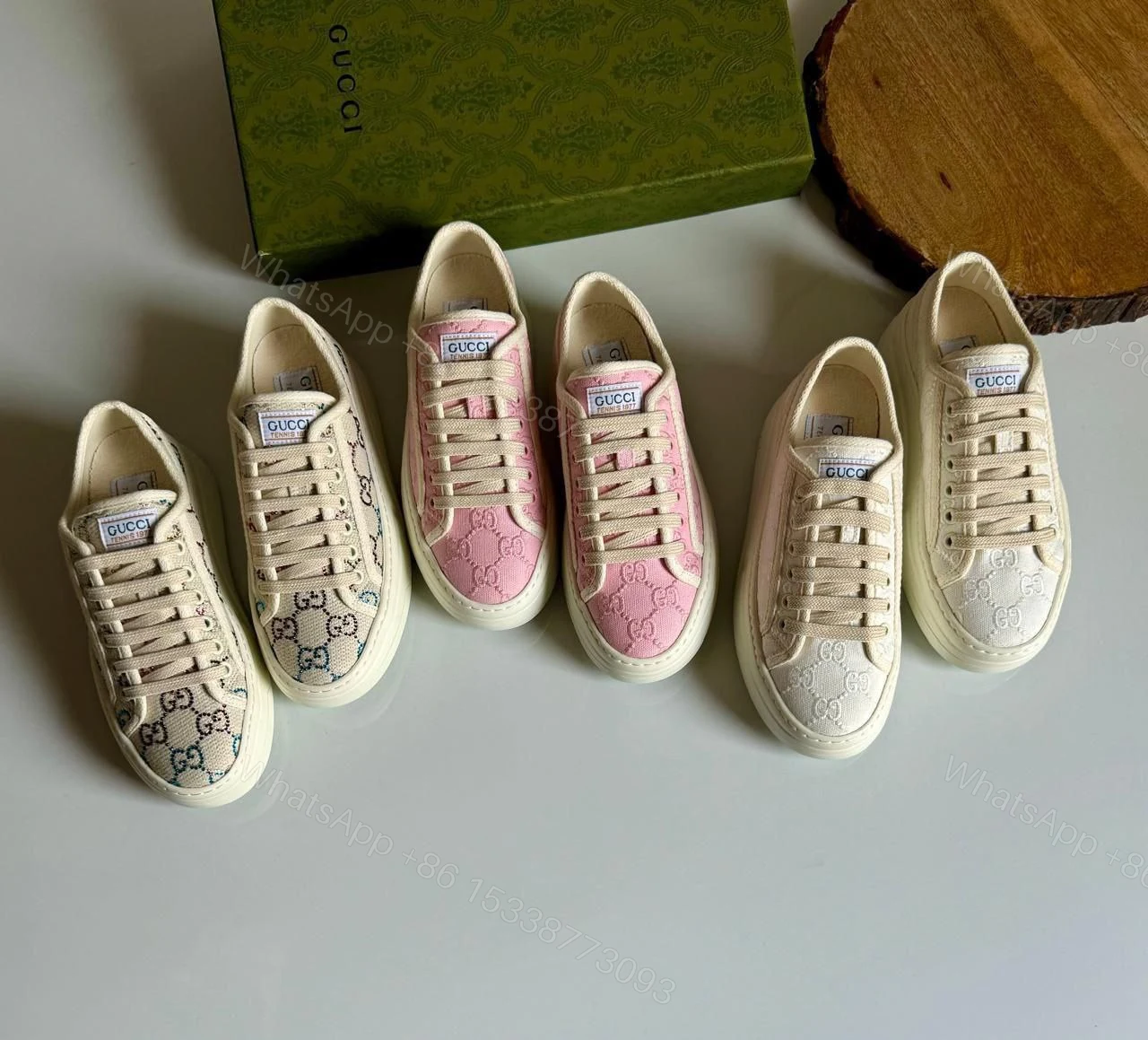 View 3 of Gucci GG sneakers