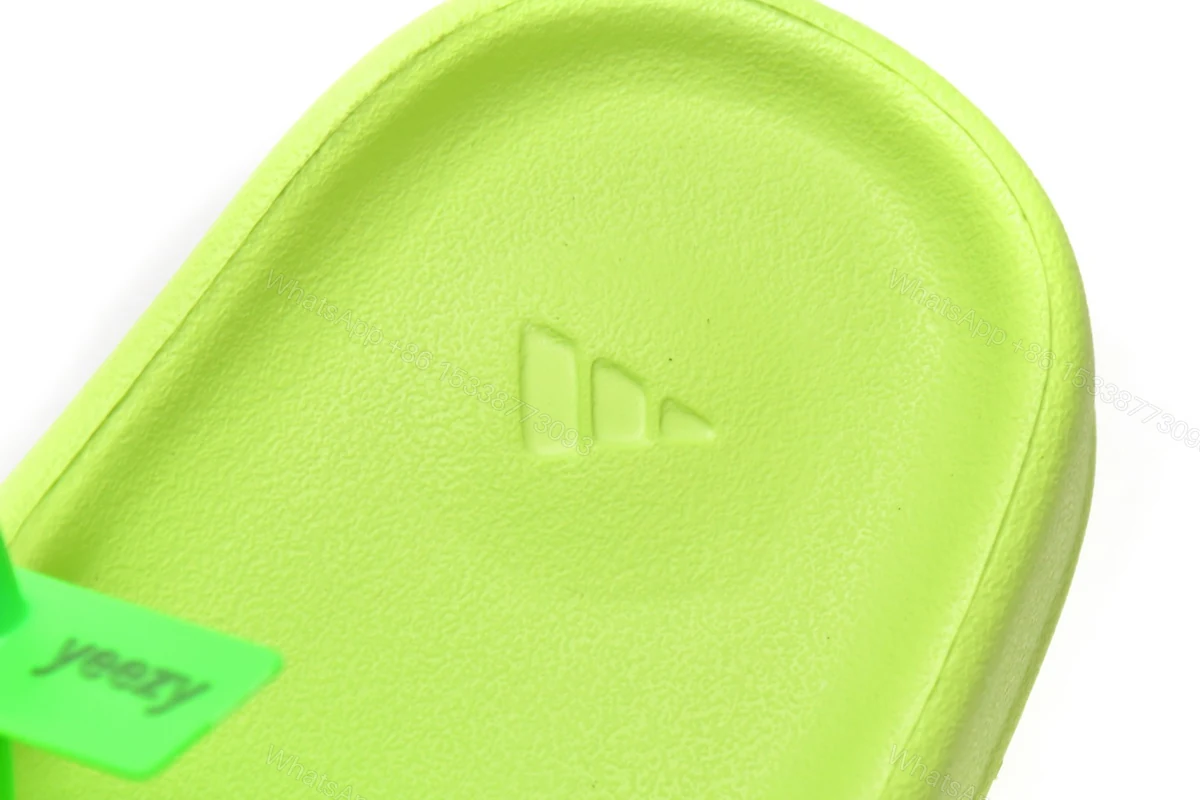 View 5 of adidas Yeezy Slide Glow Green HQ6447