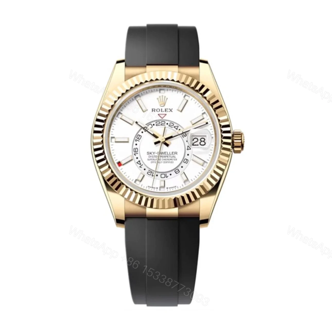 Superclone Rolex Sky-Dweller Intense white Dial 336238 — view 1