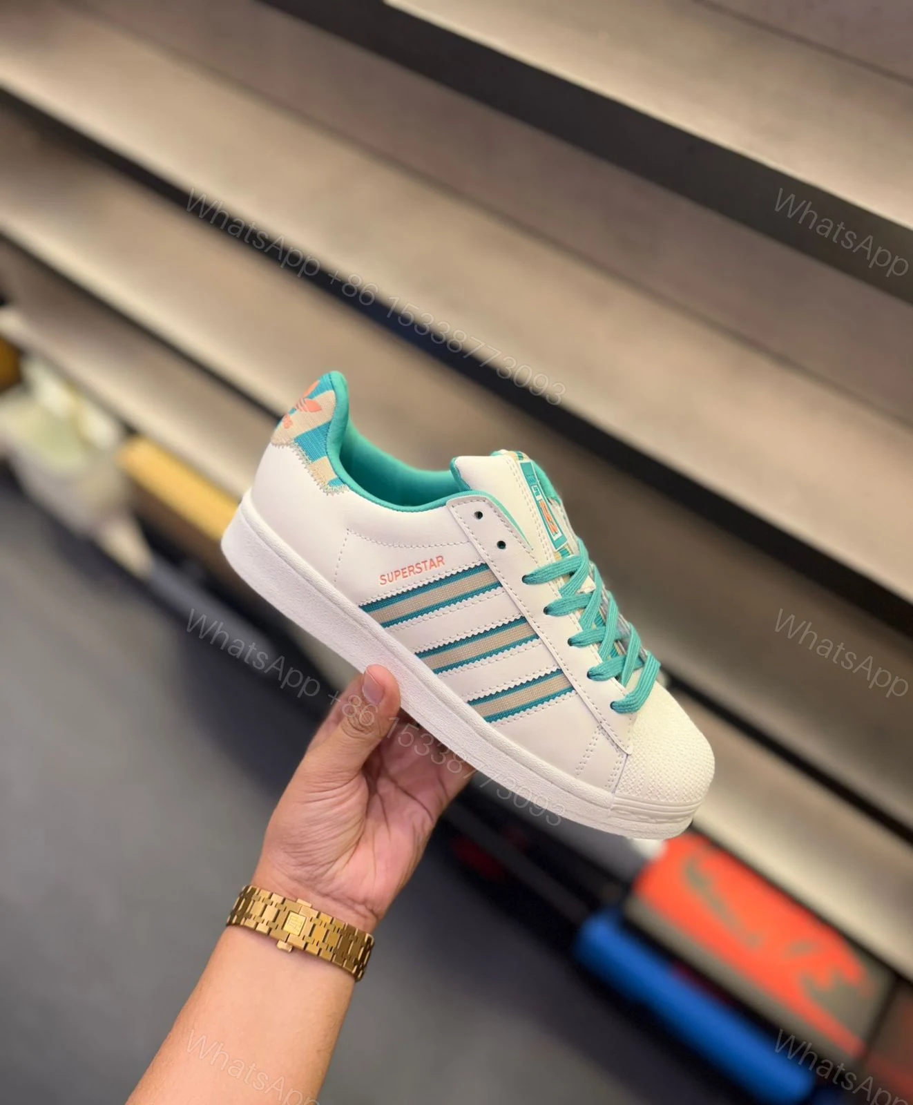 View 2 of First Copy Adidas Original Superstar Skateboard Shoes