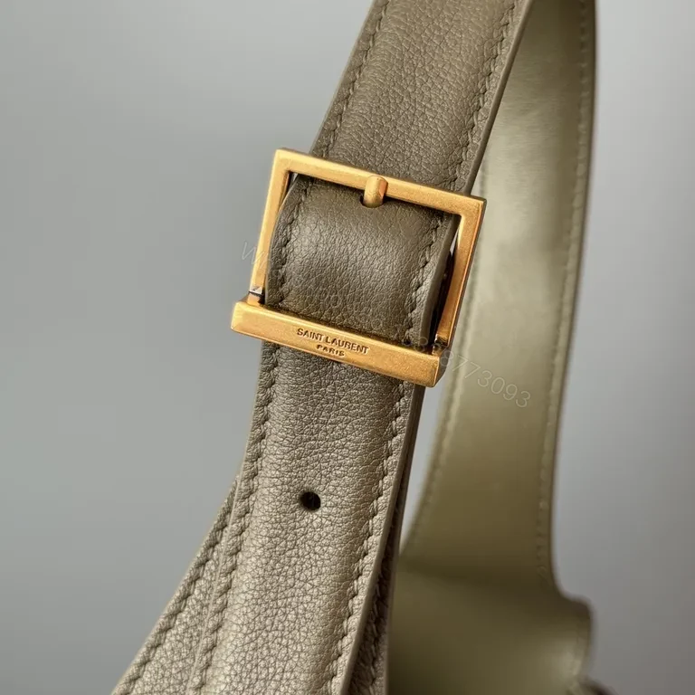 View 5 of Luxy Leather Tote: Minimalist Luxury, Gold Hardware Bag
