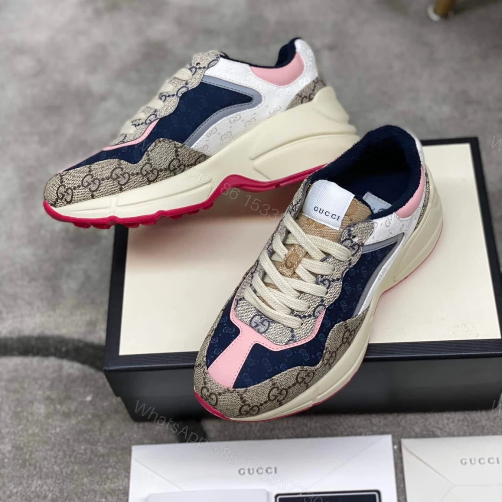 View 3 of Gucci Women’S GG Rhyton Sneaker 692902 UIQ30 1061