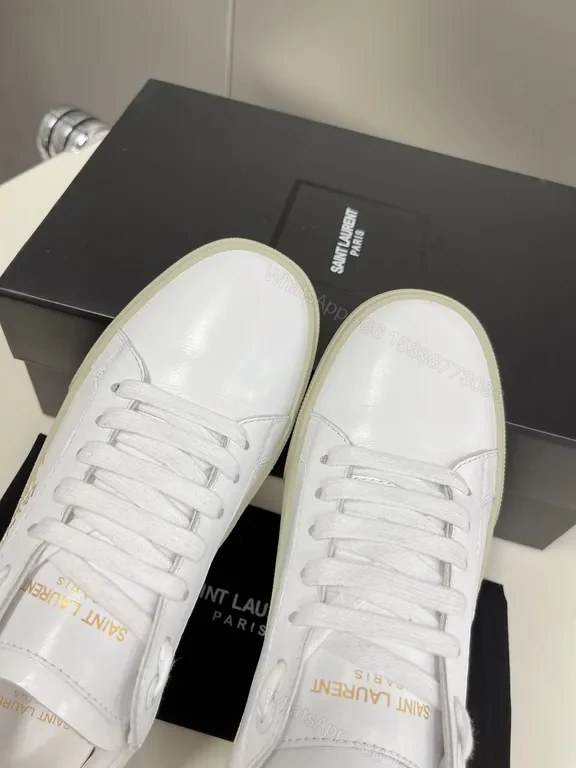 View 2 of Minimalist White Leather Sneakers â€” All-Day Comfort, Luxe Design