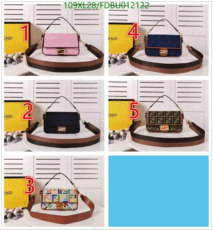 View 2 of Fendi Knockoff Baguette Bag in Premium Canvas BG41895