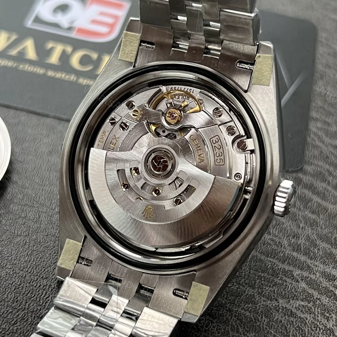 View 9 of Rolex Datejust Rhodium Dial 126334 Jubilee 41 mm