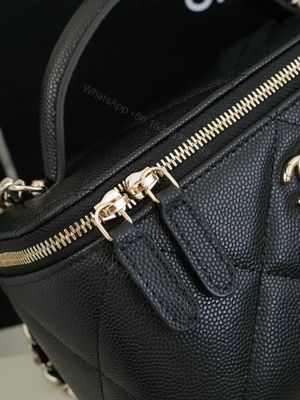 View 2 of Quilted Mini Crossbody: Luxe Texture, Gold Hardware, Compact Style