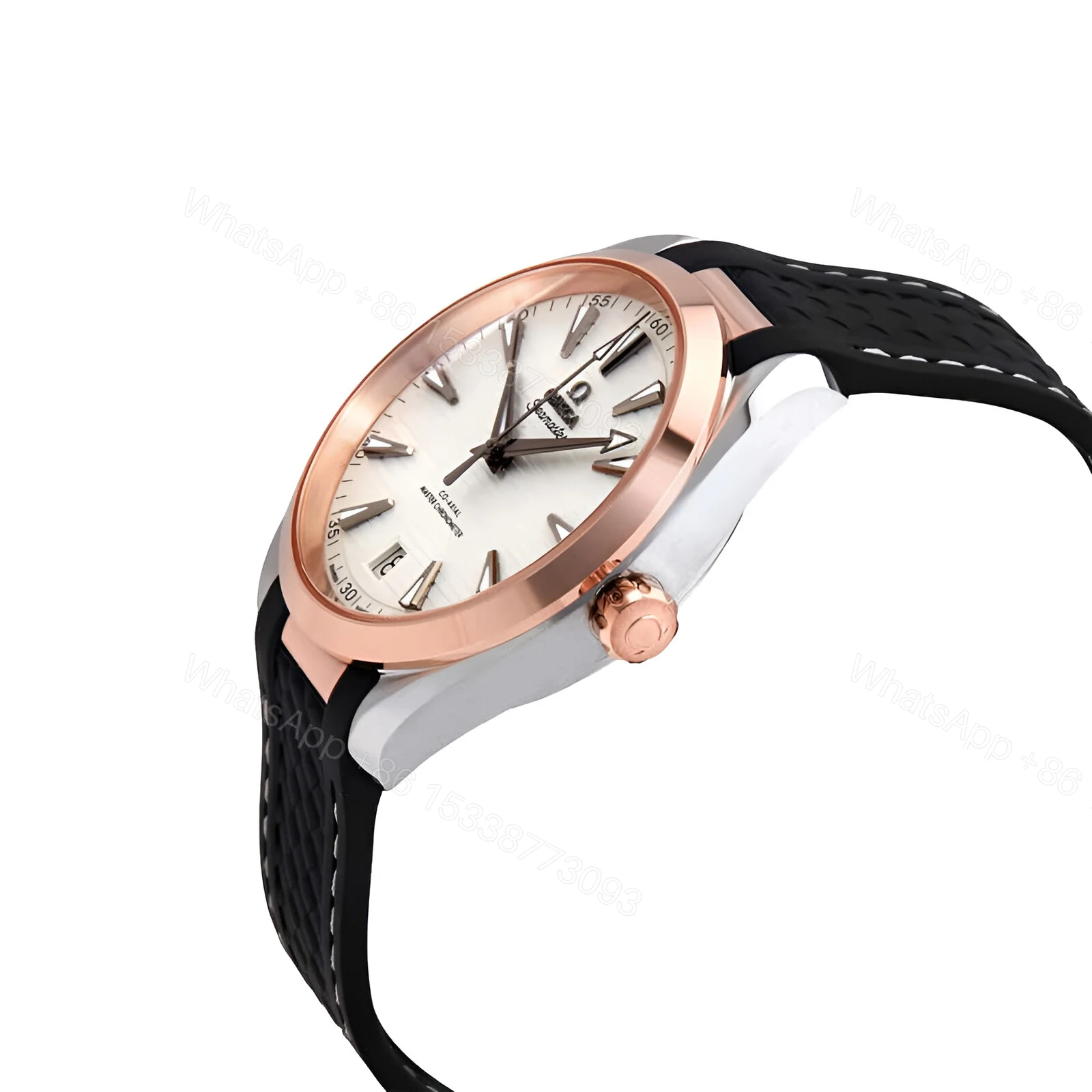 View 3 of Omega Seamaster Silver Dial Replica