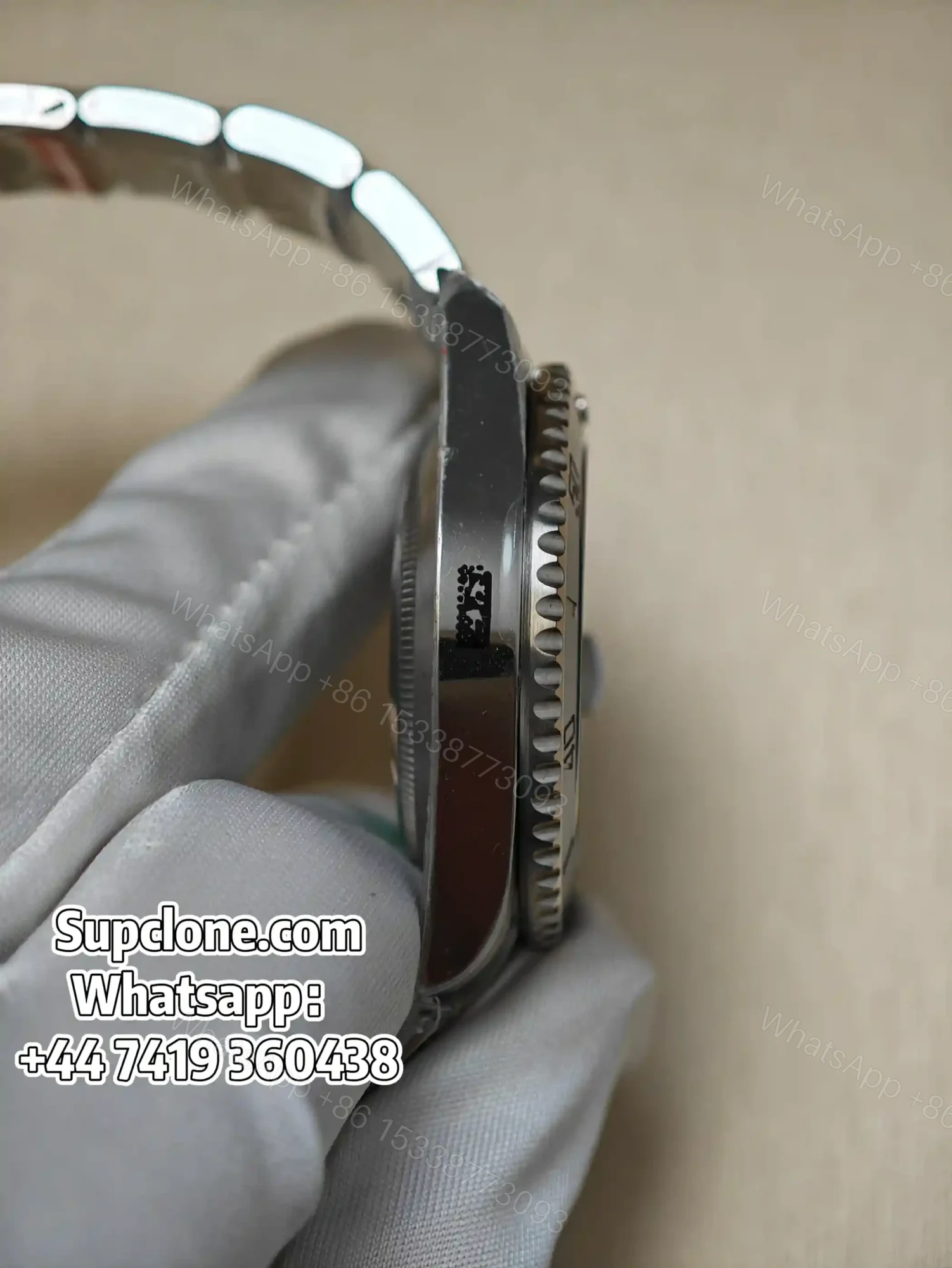 View 10 of Rolex Submariner m116610LN 1:1 Replica – Black Dial 3135 Movement 40mm Super Clone Watch