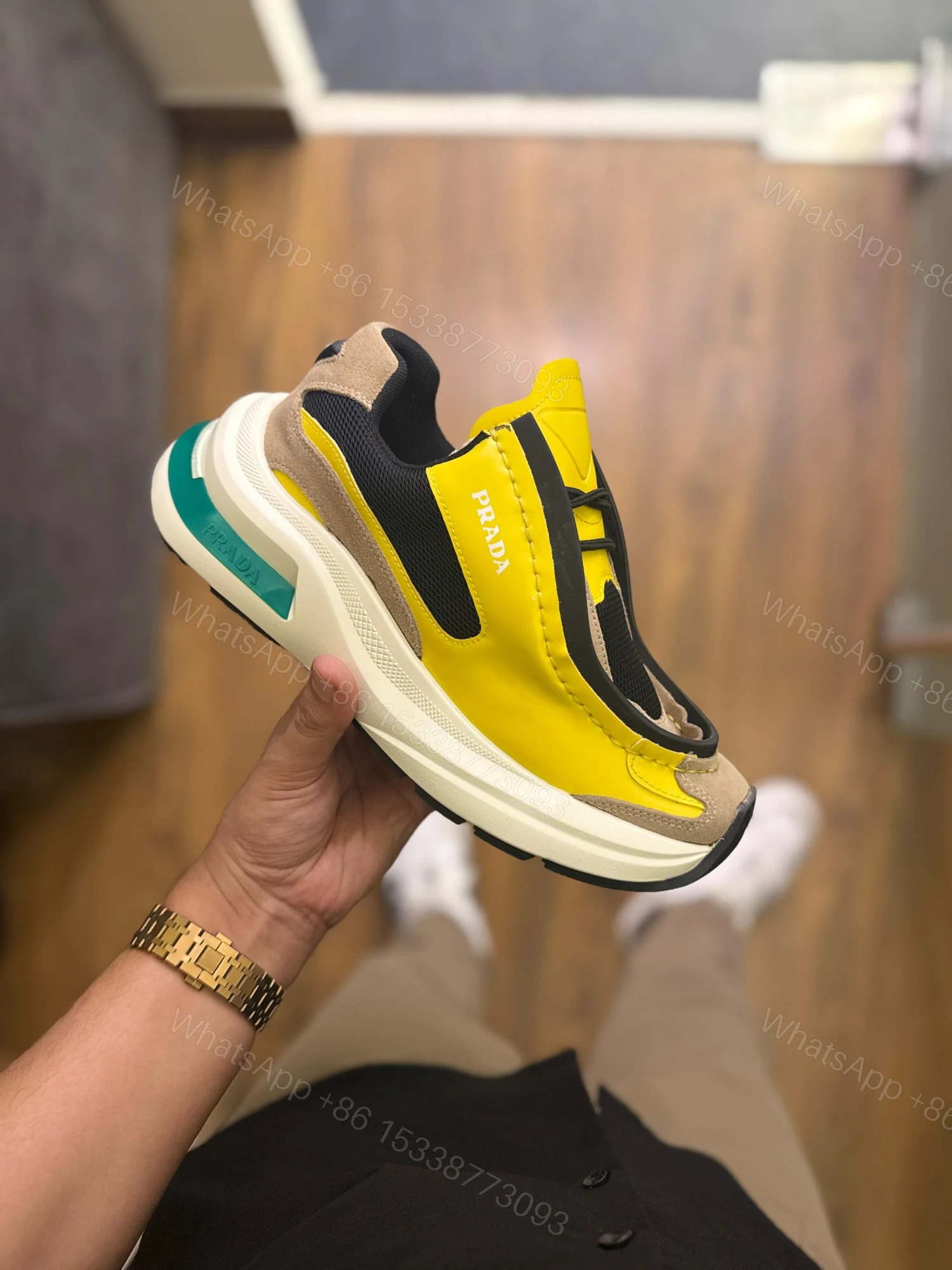 View 5 of FIRST COPY PRADA-MILAN SNEAKER FOR MEN