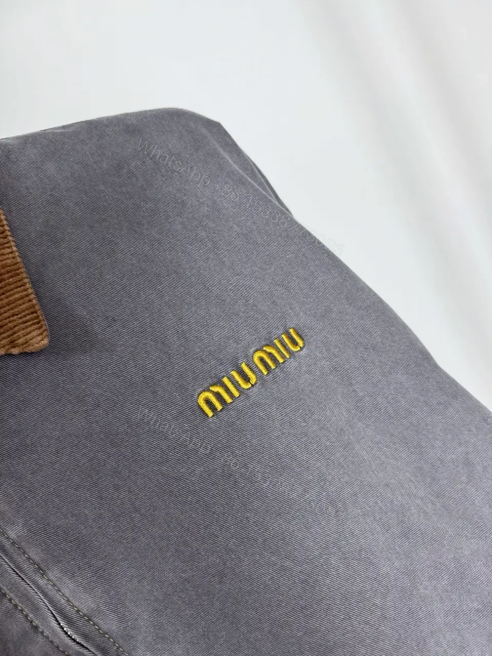 View 11 of Corduroy Collar Coach Jacket: Luxury Everyday Essential