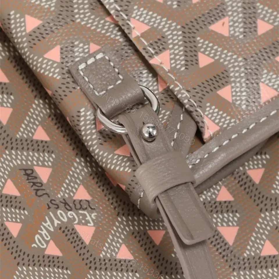 View 16 of 高仿Goyard*STLOUIP12滿印Tote手提袋咖粉免檢版小號
