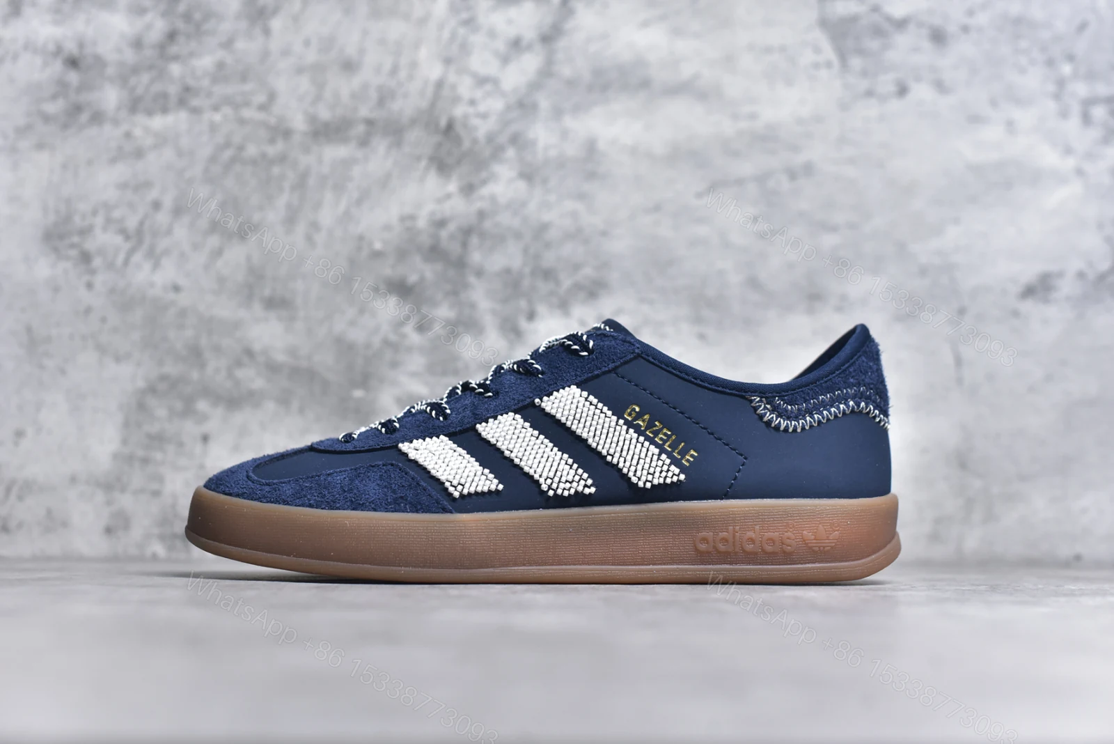 Clot x Adidas Originals GAZELLE Blue Reps — view 1