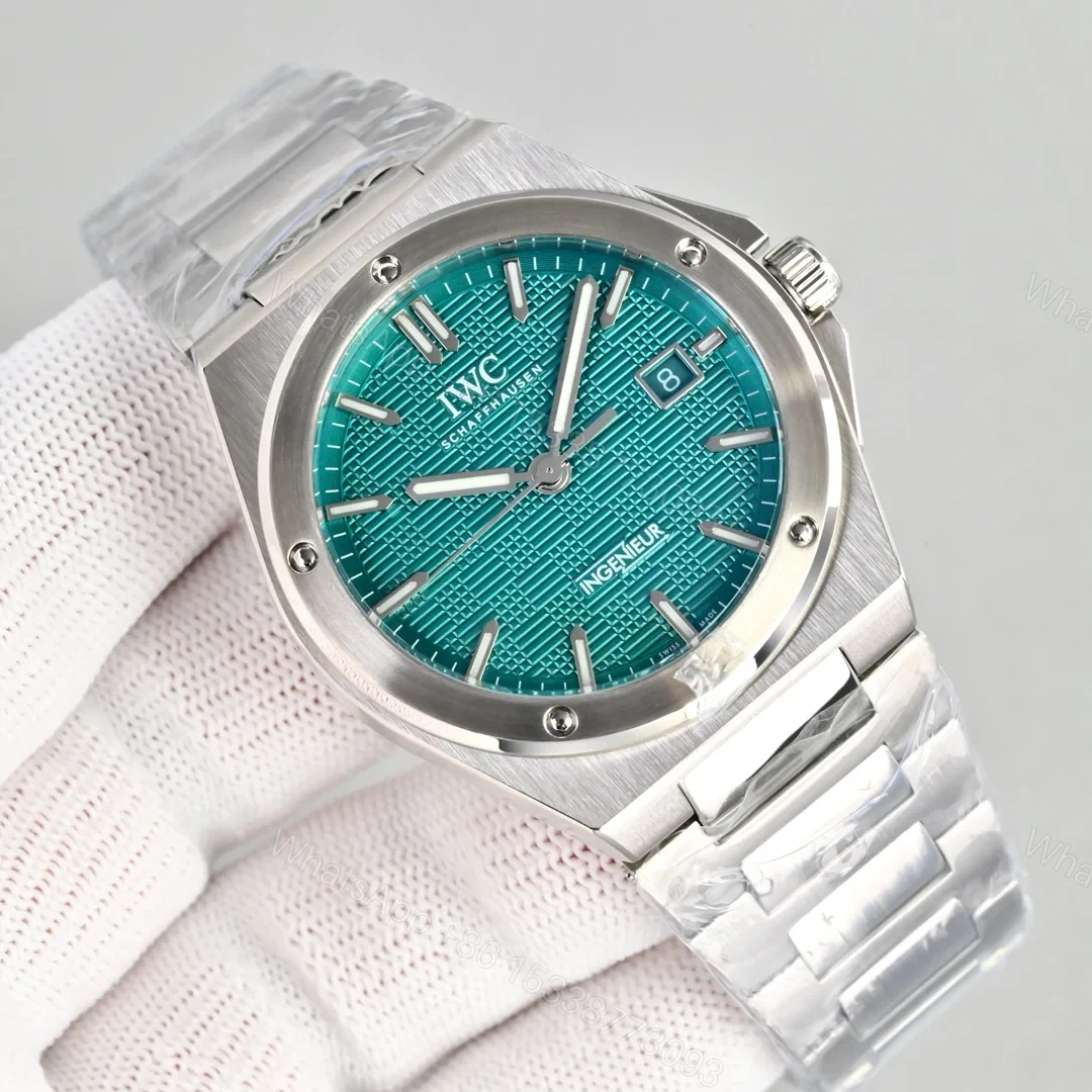 View 2 of IWC Ingenieur Automatic 40 Stainless Steel / Aqua Blue IW3289-03