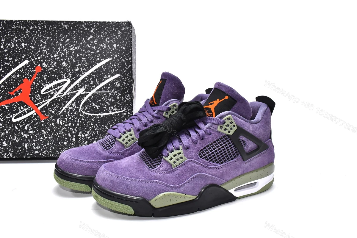 Air Jordan 4 Retro Canyon Purple AQ9129-500 — view 2