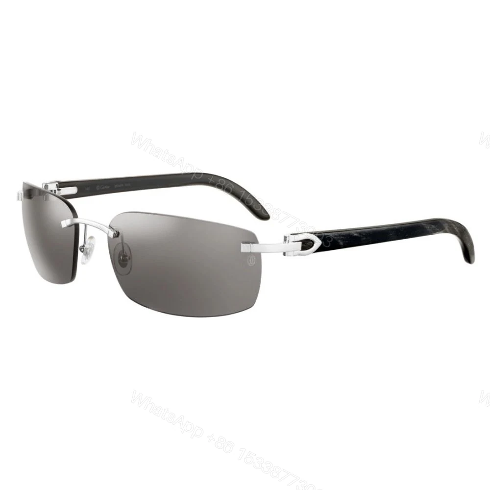 View 2 of Cartier Buffalo Marbled Horn Platinum