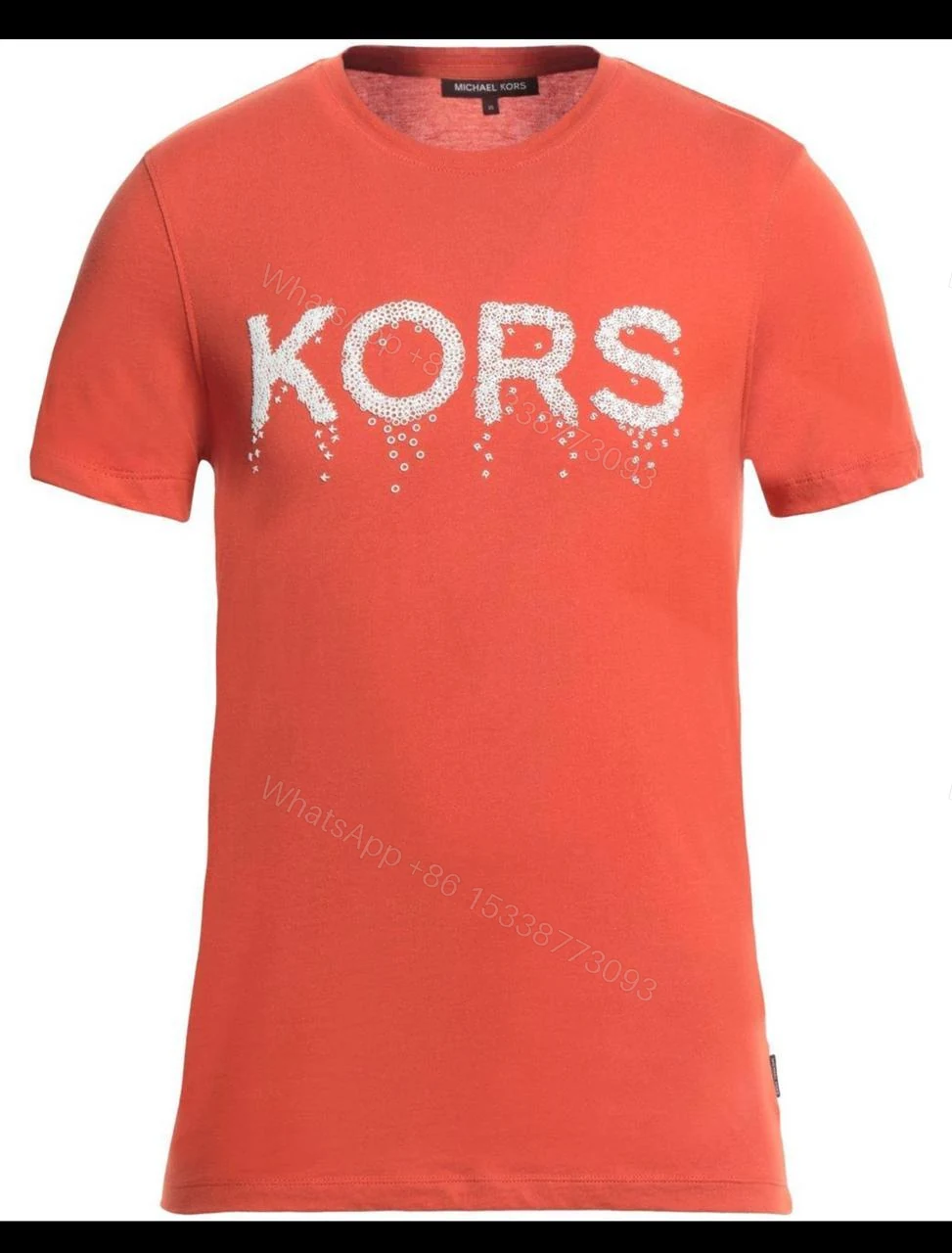 FIRST COPY MICHAEL KORS IMPORTED ROUND NECK RUNNING SUMMER T-SHIRT — view 2